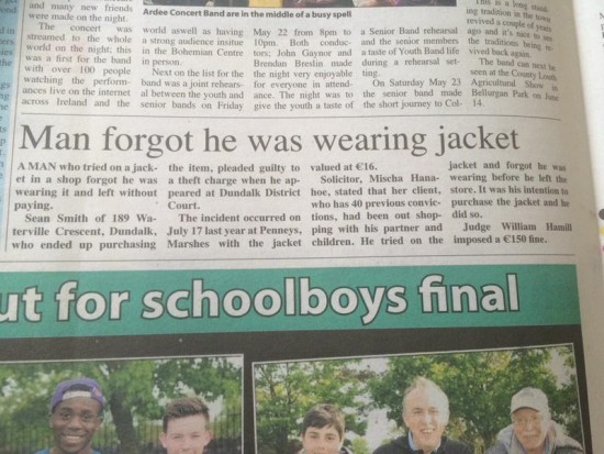 funny irish newspaper headlines