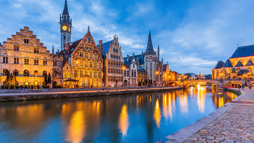 Courier to Belgium